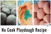 No Cook Playdough Recipe For Preschoolers