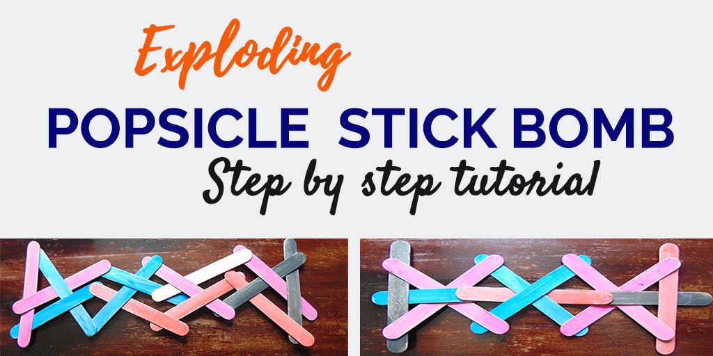 Exploding Popsicle Stick Bomb Tutorial An Energy Experiment For Kids