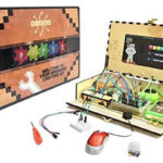 Piper Computer Kit. Handcrafted wooden computer. For older kids. They get to make their own computer and play minecraft on it too.