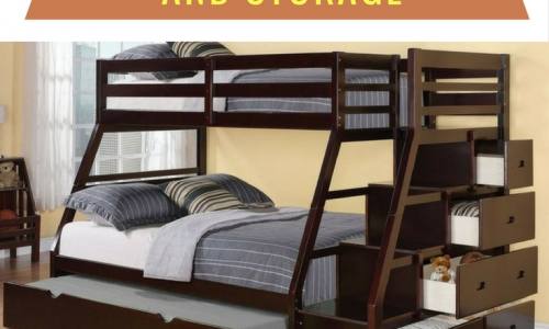 The Best Bunk Beds With Stairs And Storage That Make Bedrooms Look So Luxurious!