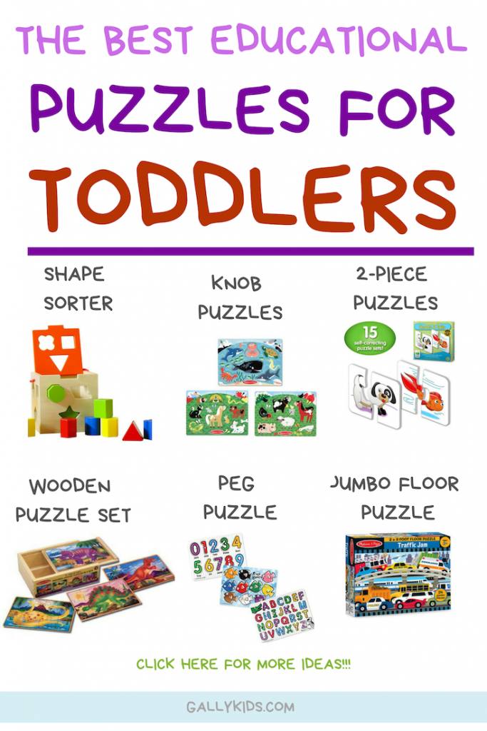 The Best Puzzles For Toddlers' Development Chunky Puzzles For Small Hands