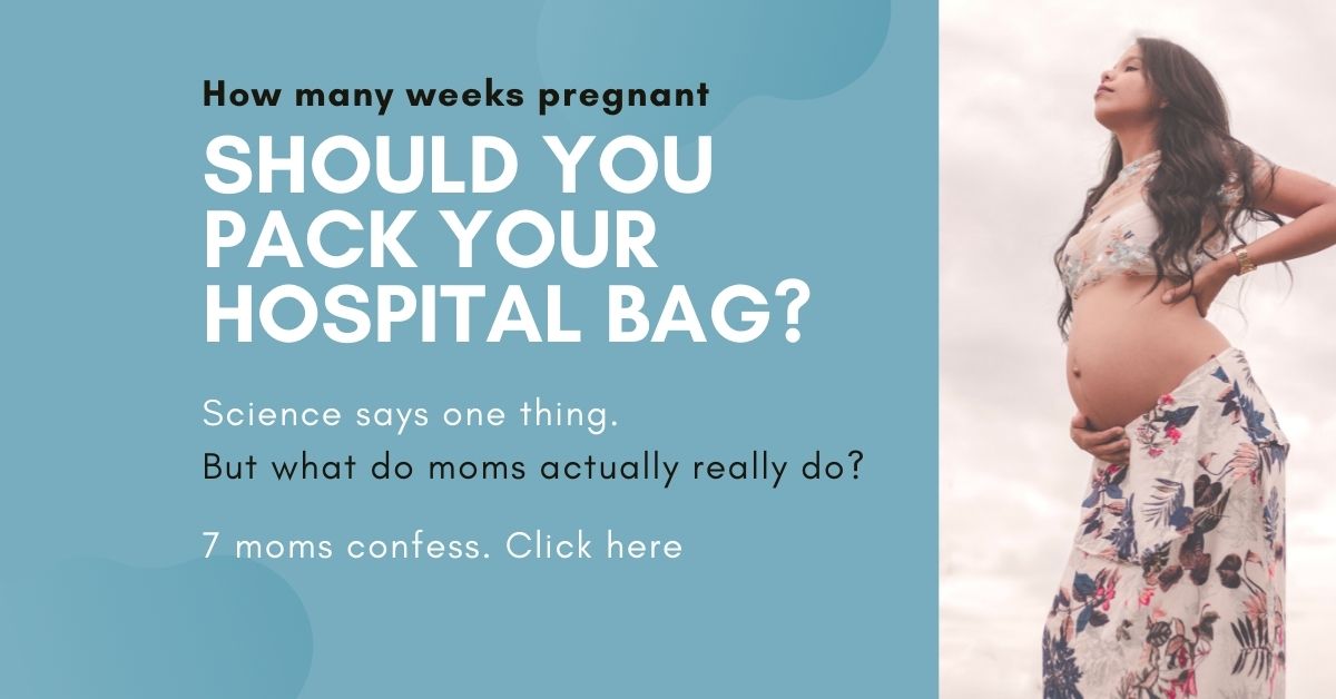 how many weeks pregnant to pack hospital bag